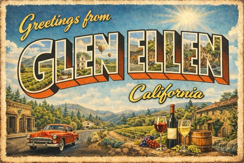 Greetings from glen ellen - from,